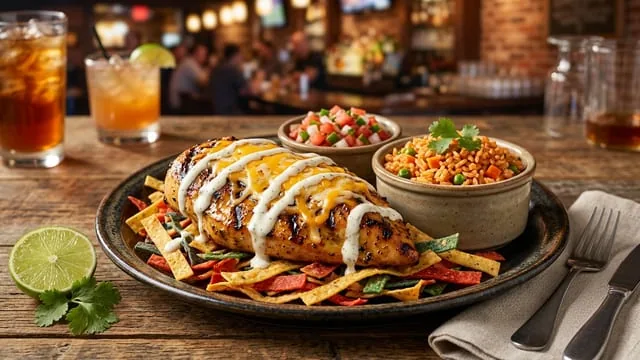 Fiesta Lime Chicken — menu illustration