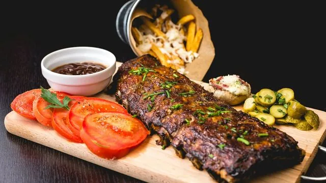 Ribs — menu illustration