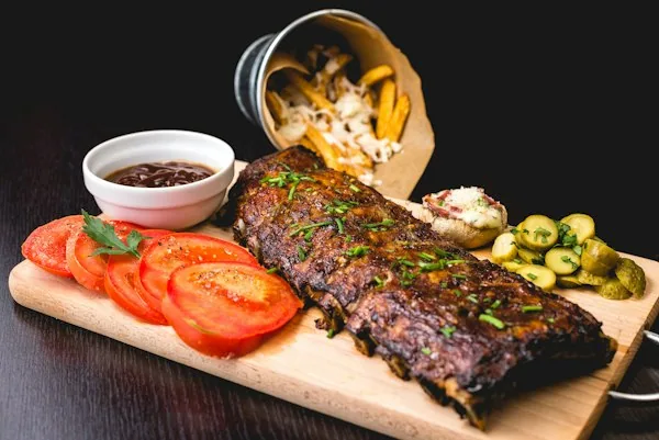 MISSION BBQ restaurant and food